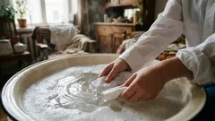 The simple soak that removes yellow stains and brightens dingy whites